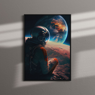 Quadro Decorativo Astronauta ii