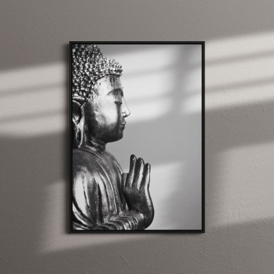 Quadro Decorativo Estátua De Buda