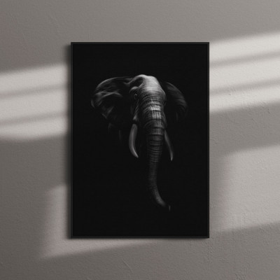 Quadro Decorativo Elefante
