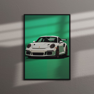 Quadro Decorativo Porsche 991 Stinger Gtr