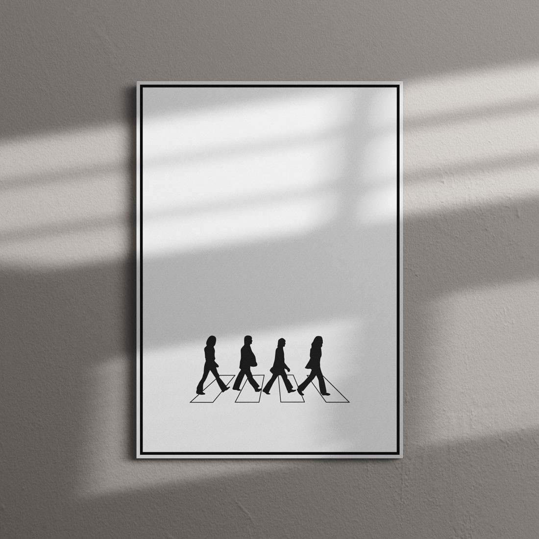 Quadro Decorativo Beatles Abbey Road