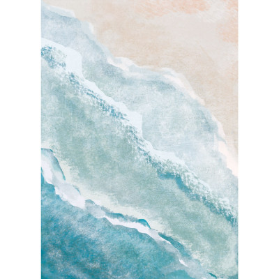 Quadro Decorativos Oceano Areia Boho